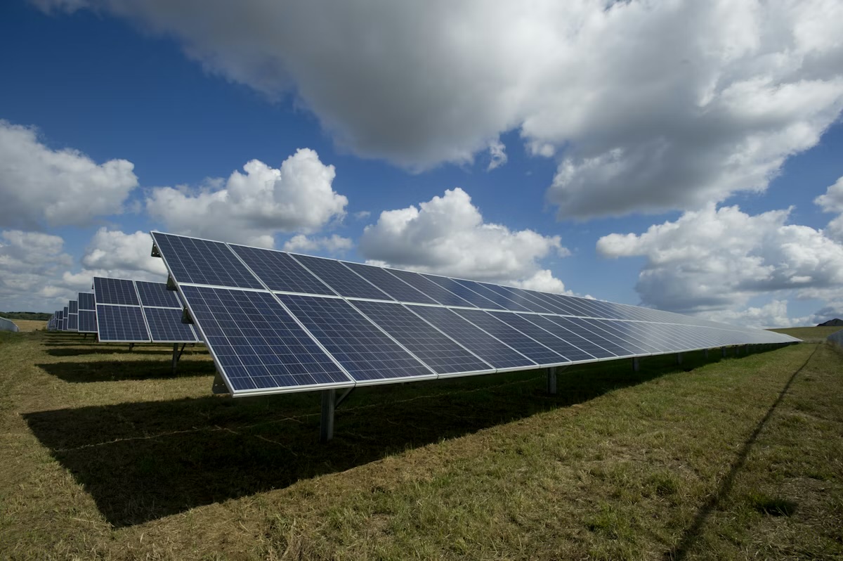 Planta de paneles solares
